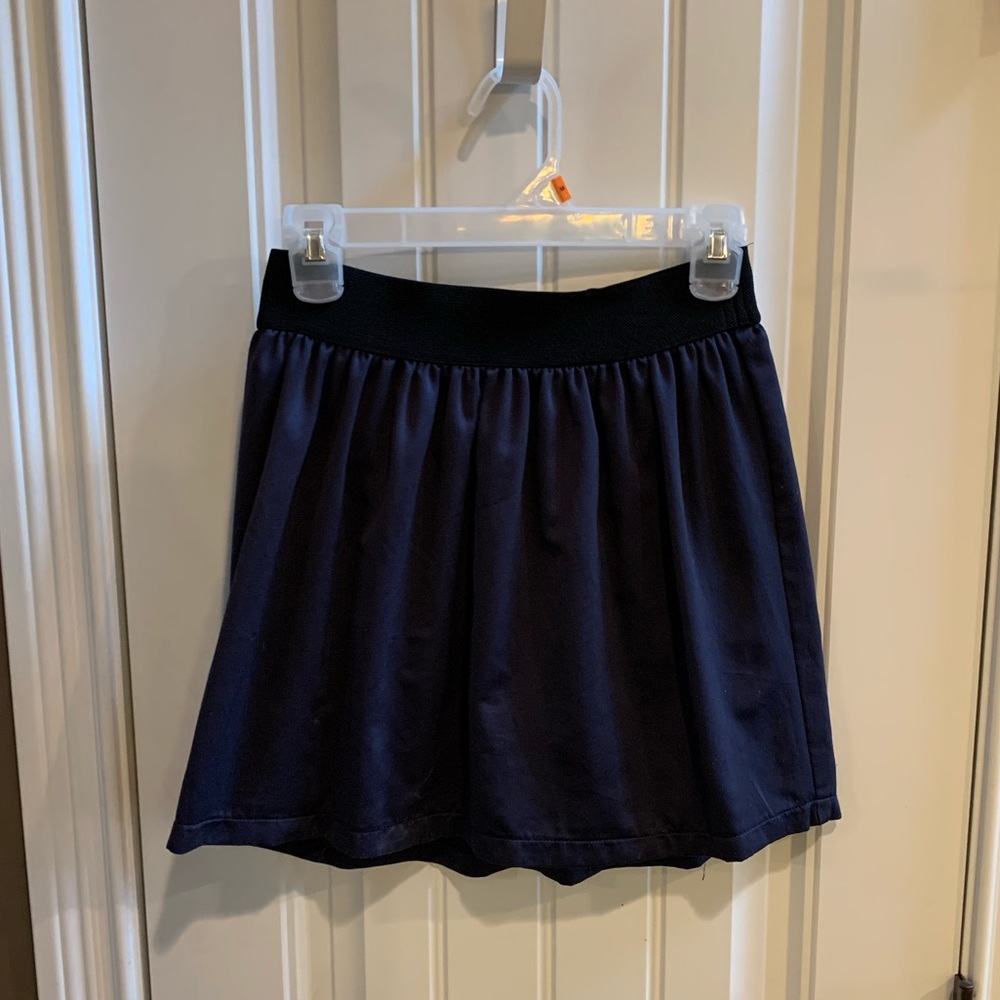 Navy blue forever 21 skirt